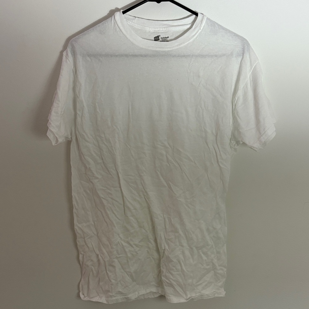 Hanes Classic White Short Sleeve Tee